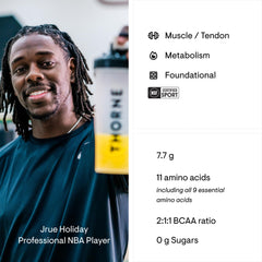 THORNE Amino Complex Lemon bottle - side view