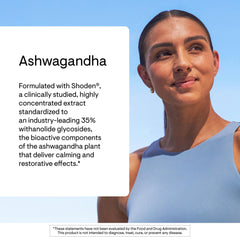 Calming stress support from Thorne Ashwagandha Shoden