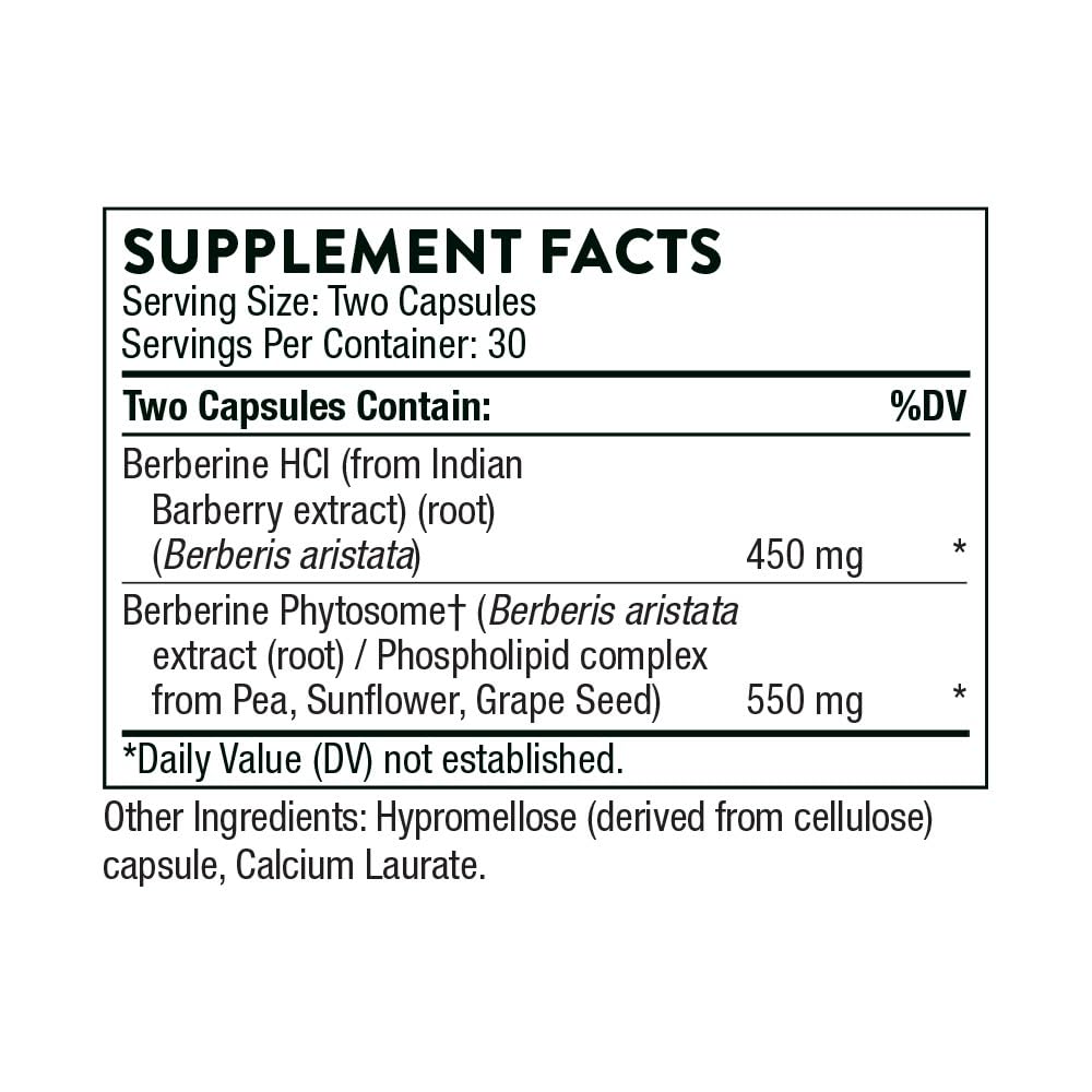 Botanical extracts and berberine ingredients illustration