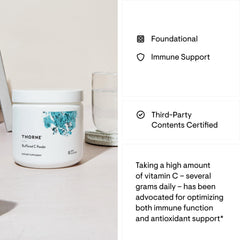 Thorne Buffered C Powder bottle with measuring scoop