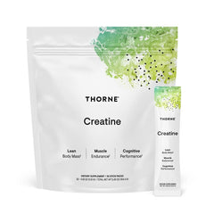 Front view of THORNE Creatine Micronized Creatine Monohydrate container