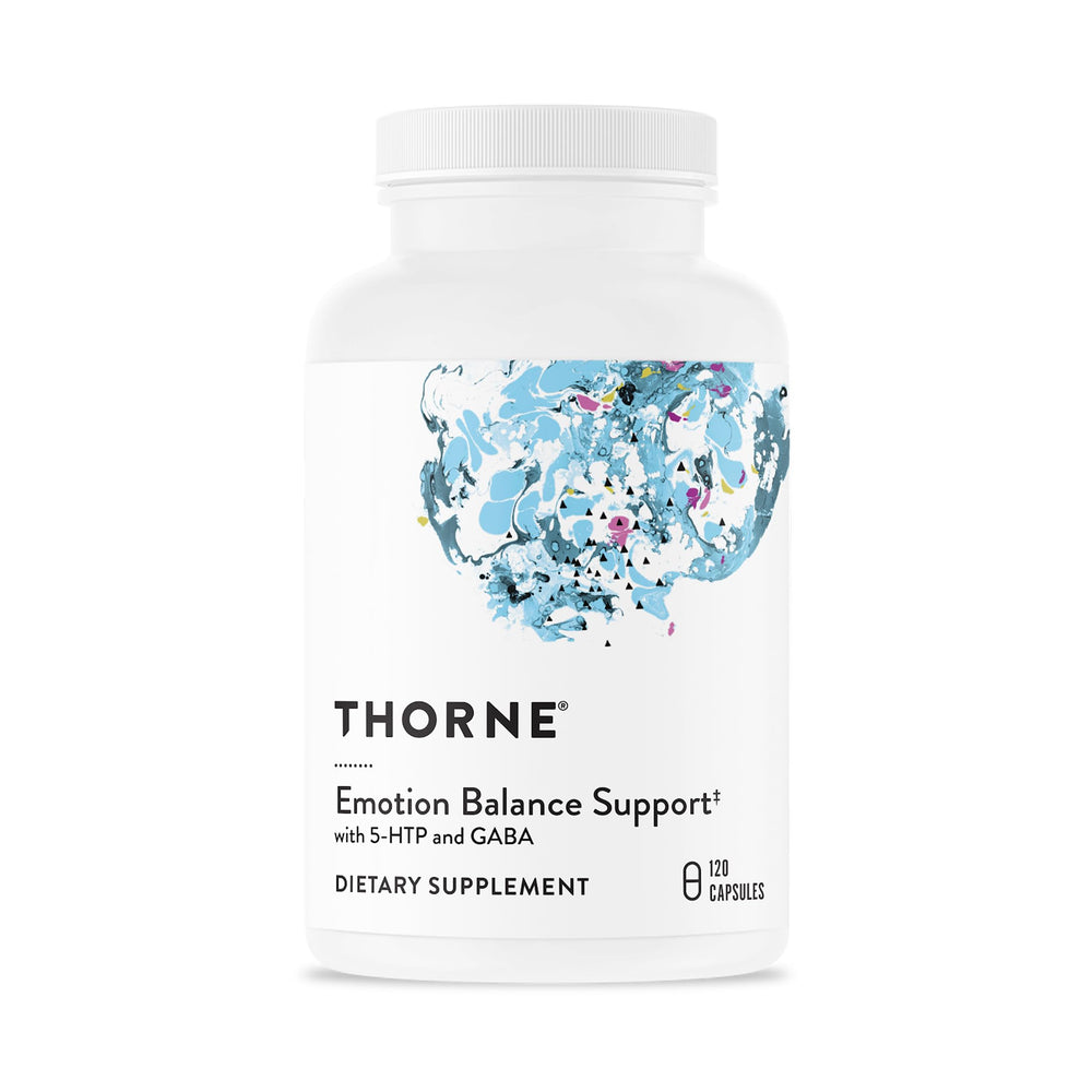THORNE Emotion Balance bottle front for daily mood support