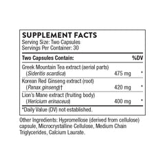 Capsules of THORNE Ginseng Plus