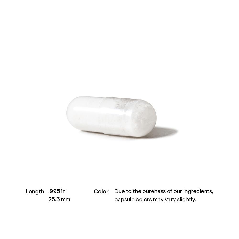 Supplement facts panel for THORNE L-Arginine Sustained Release