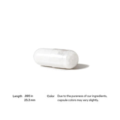 Supplement facts panel for THORNE L-Arginine Sustained Release