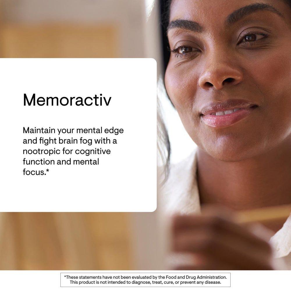 THORNE Memoractiv study desk scene illustrating productivity and mental clarity during work or study.