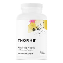 THORNE Metabolic Health bottle with Bergamot and Turmeric (60 servings)