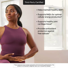 Third-party certification seal for Niacinamide
