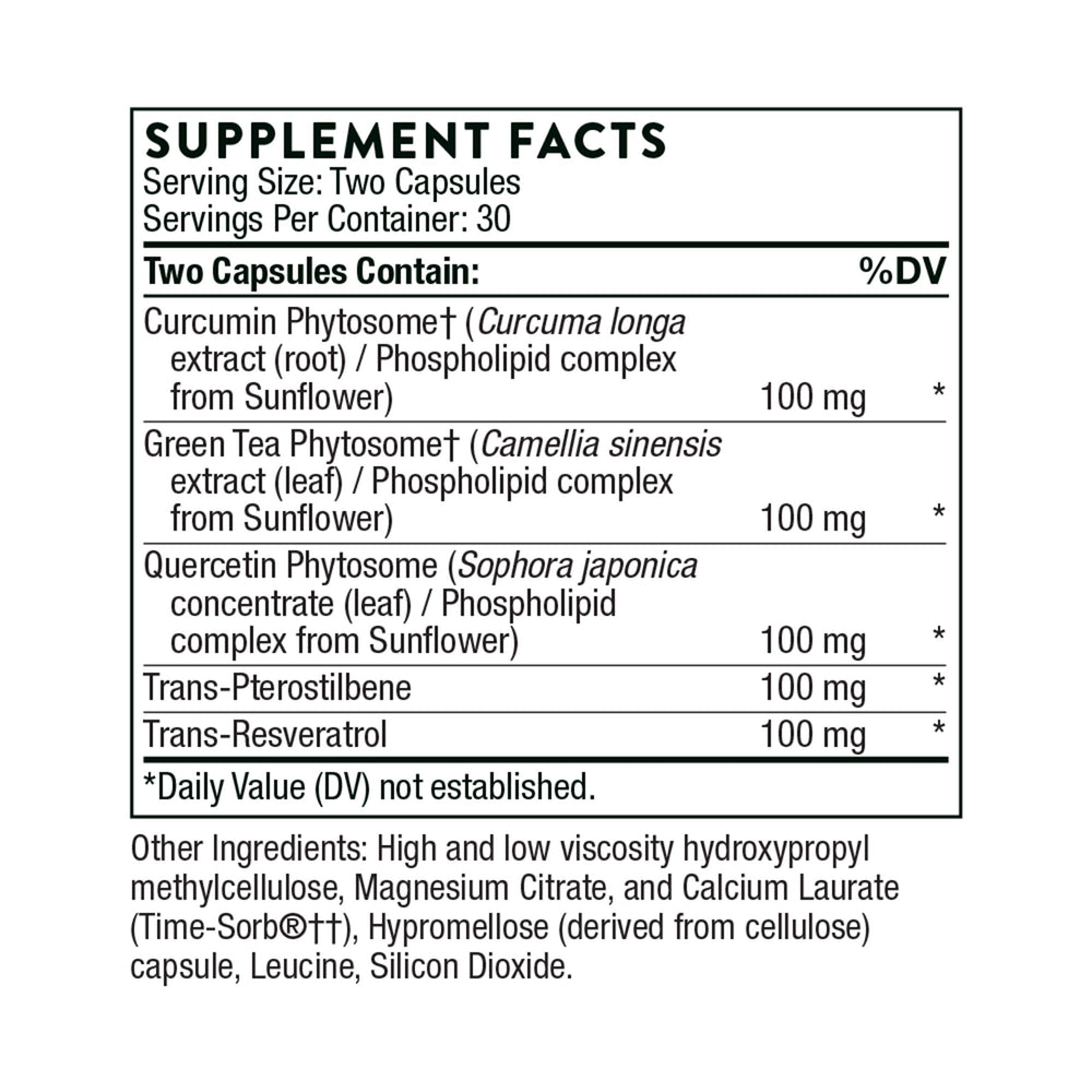 Close-up of PolyResveratrol-SR capsules