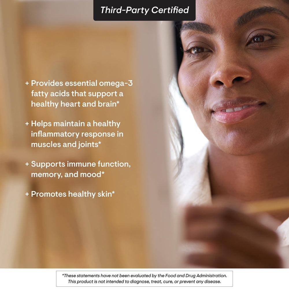 Third-party testing seal for Thorne Super EPA