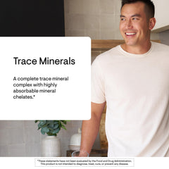 Zinc, boron and selenium chelated minerals