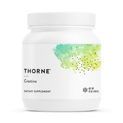 Front view of THORNE Creatine Monohydrate Powder bottle