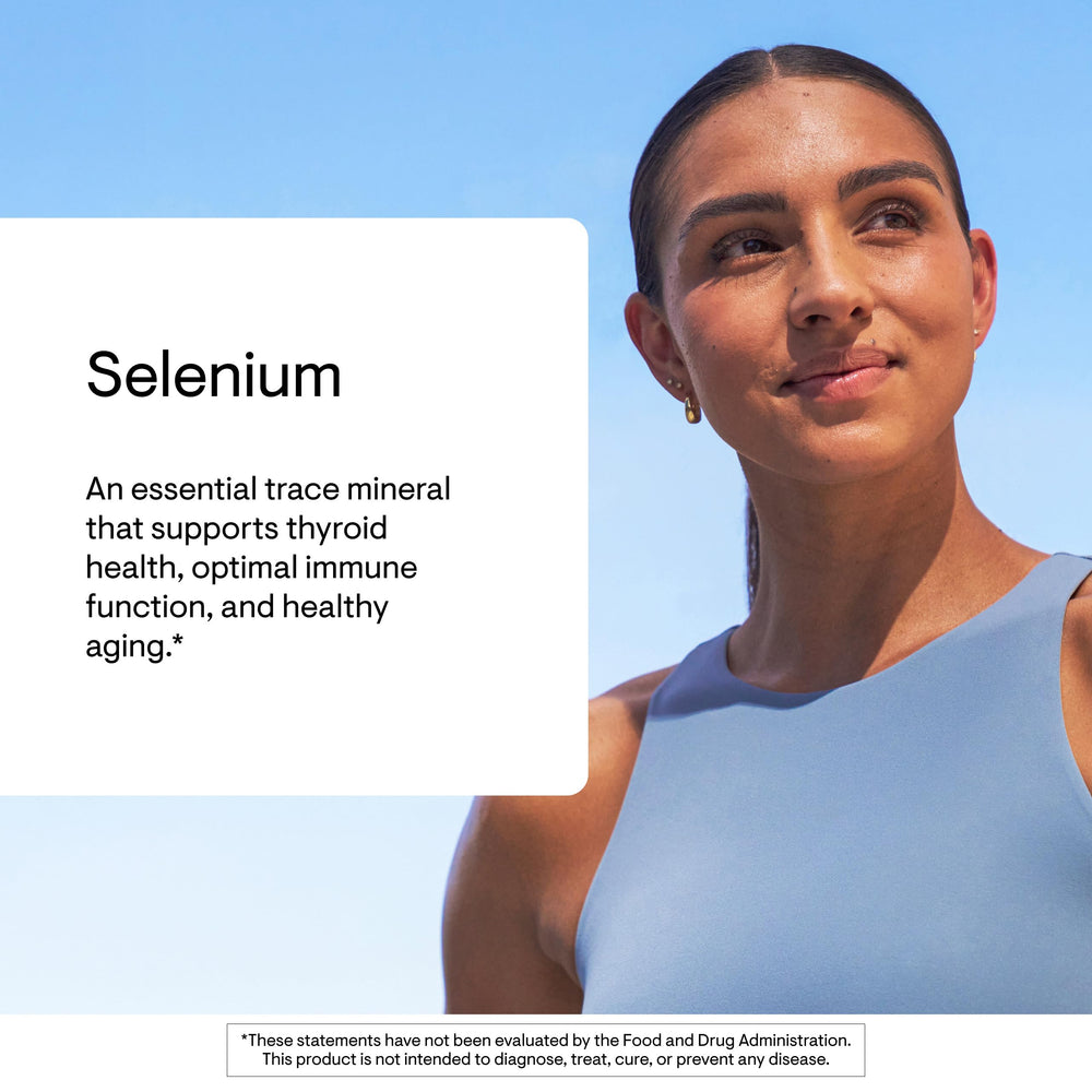 Nutrition facts label image for Thorne Selenium 200 mcg