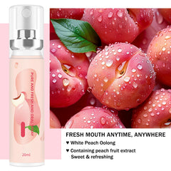 Three fruity flavors with two bottles each
