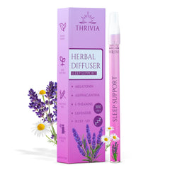 Thrivia melatonin diffuser pen with lavender — product shot