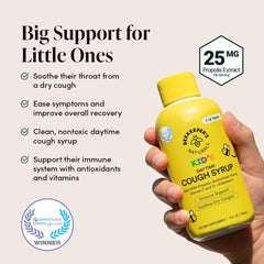 Throat soothing lollipops for kids with propolis and vitamins