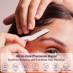 THURLADY razor with skin-safe microblades guards against nicks