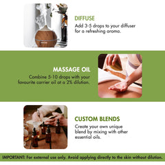 Thyme oil suitable for diffuser and aromatherapy