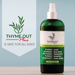 Thyme Out Plus cold-sore-care spray cools and comforts irritated lips
