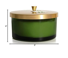 Recyclable packaging for Thymes Frasier Fir candle
