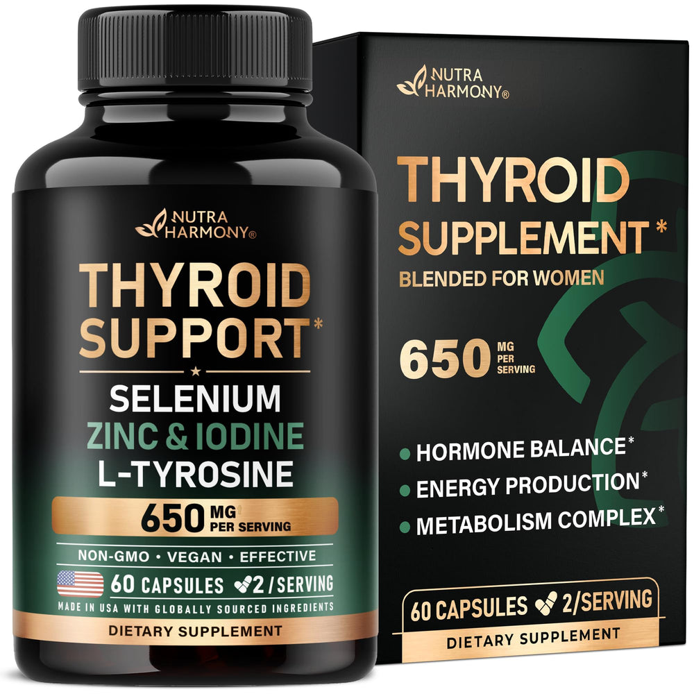 Bottle of Thyroid Support for Women 21-in-1 supplement
