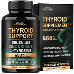 Bottle of Thyroid Support for Women 21-in-1 supplement
