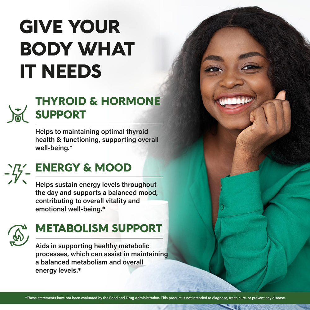 L-Tyrosine and adaptogen blend in supplement