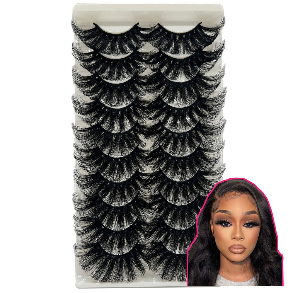 TIKILEY 25mm mink lashes close-up showing fluffy dramatic style for bold eyes