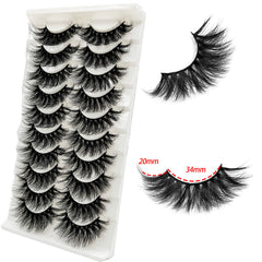 TIKILEY lightweight band 25mm lashes stay secure all day.
