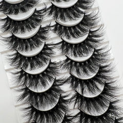 TIKILEY wispy 25mm mink lashes for subtle, striking definition.