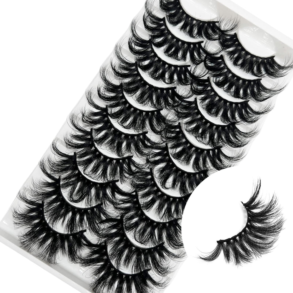 Tikiley soft lightweight mink lashes offer comfort and dramatic volume.