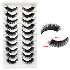 Tikiley wispy fluffy 3D faux mink lashes for special occasions.