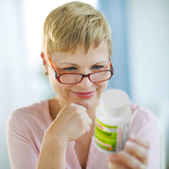 TIME-CAP LABS Timely bisacodyl dosage info image indicates bedtime dosing for routine.