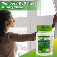TIME-CAP LABS Timely packaging on shelf, convenient daily allergy option.