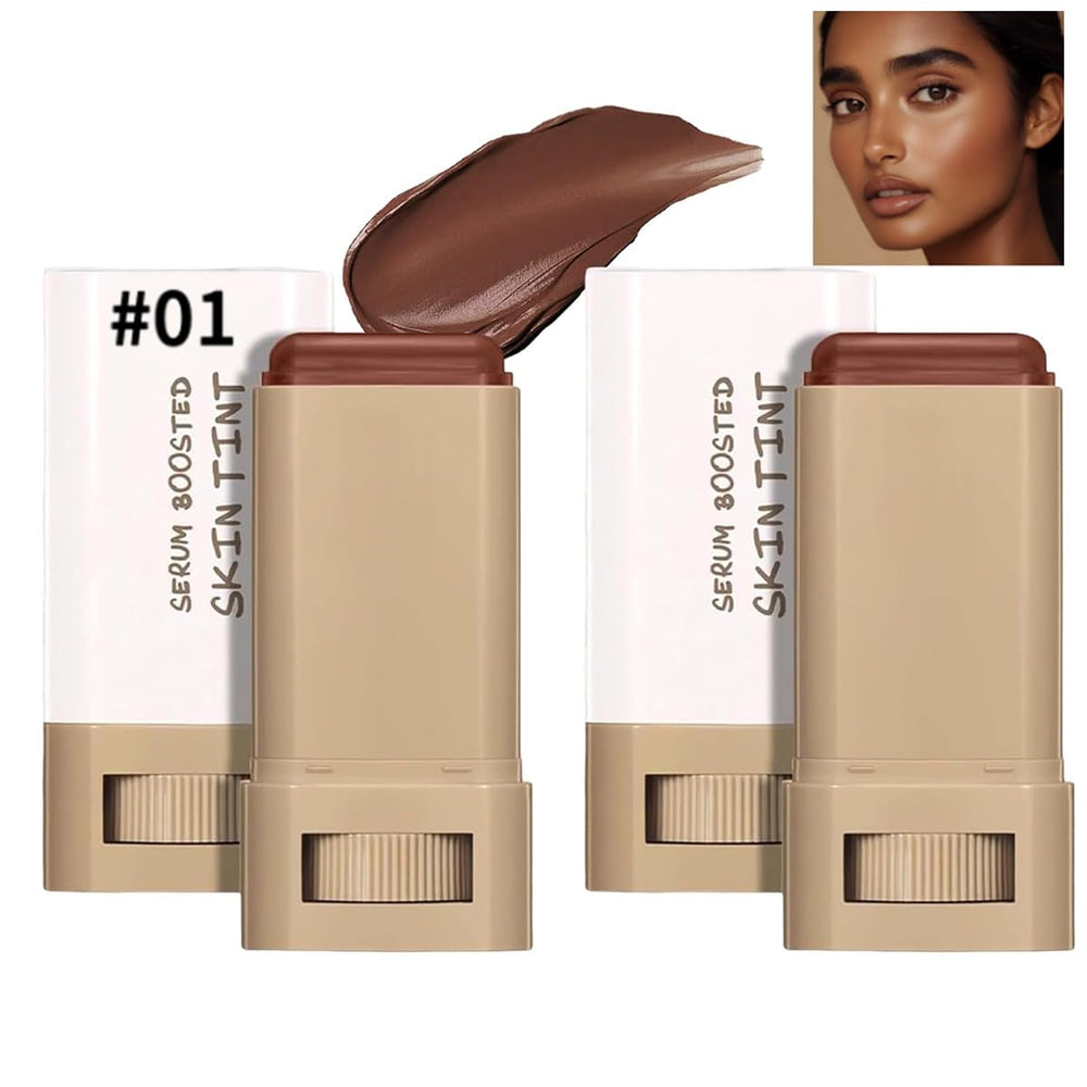 TIMLIFE Foundation Stick close-up shows creamy texture for easy on-the-go touch-ups.
