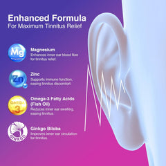 Melatonin and NAC promoting restful sleep for tinnitus sufferers