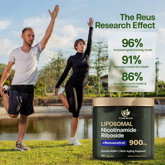 Ingredient panel for Titan Blaze NAD+ formula