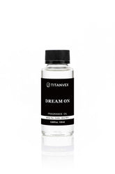 TitanVex Dream On white tea vanilla bottle shows long-lasting aroma for any room.