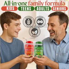 Capsules of TM NATURALS Fruit & Veggies supplement