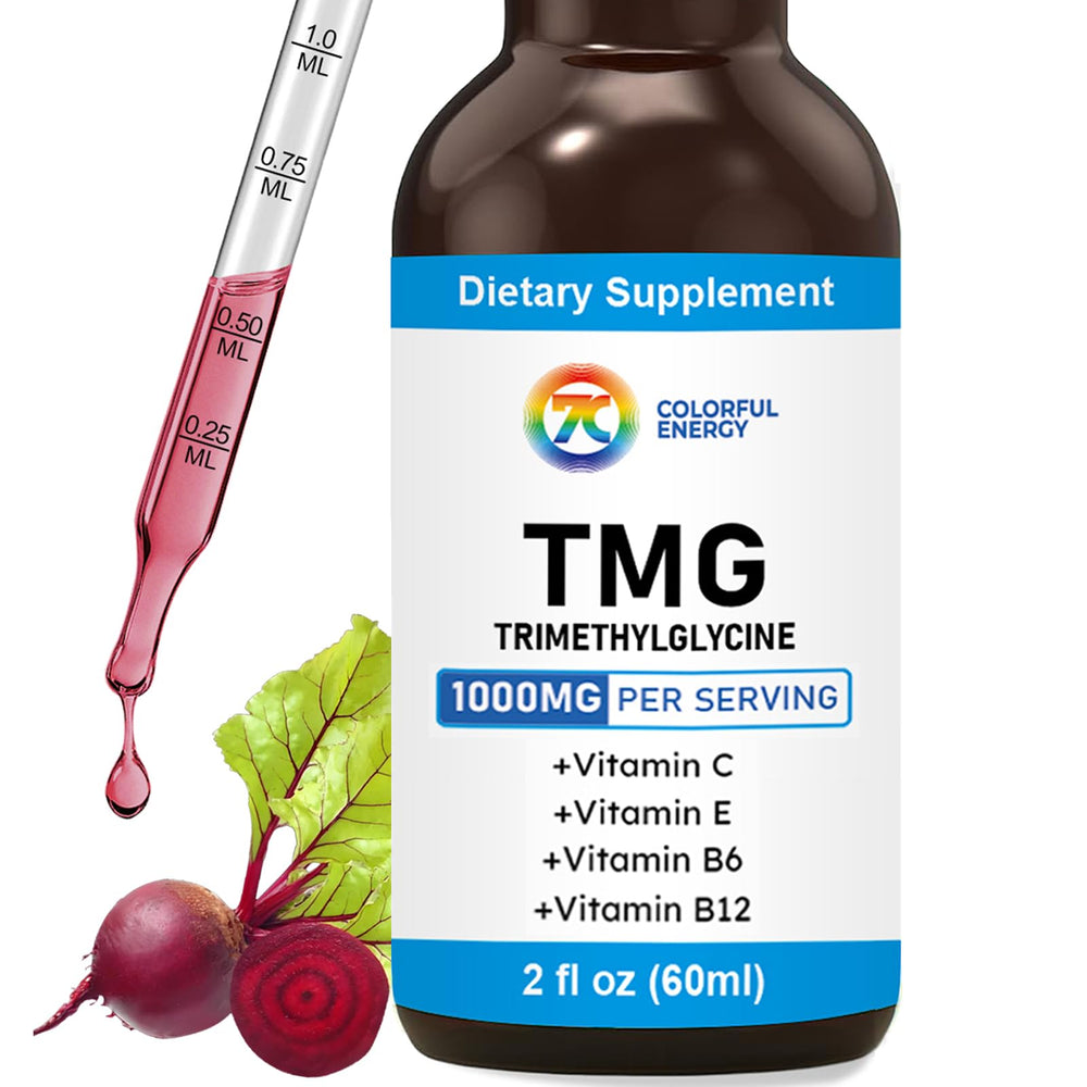 2 oz bottle of TMG 1000mg liquid drops