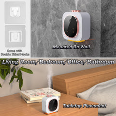 TN HOM Waterless Diffuser smart sensing activation detects presence for hands-free diffusion.