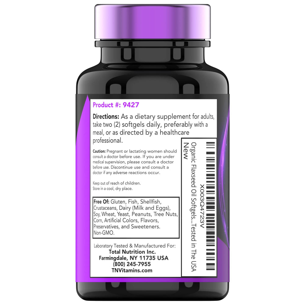 Lifestyle image promoting healthy living with flaxseed oil softgels