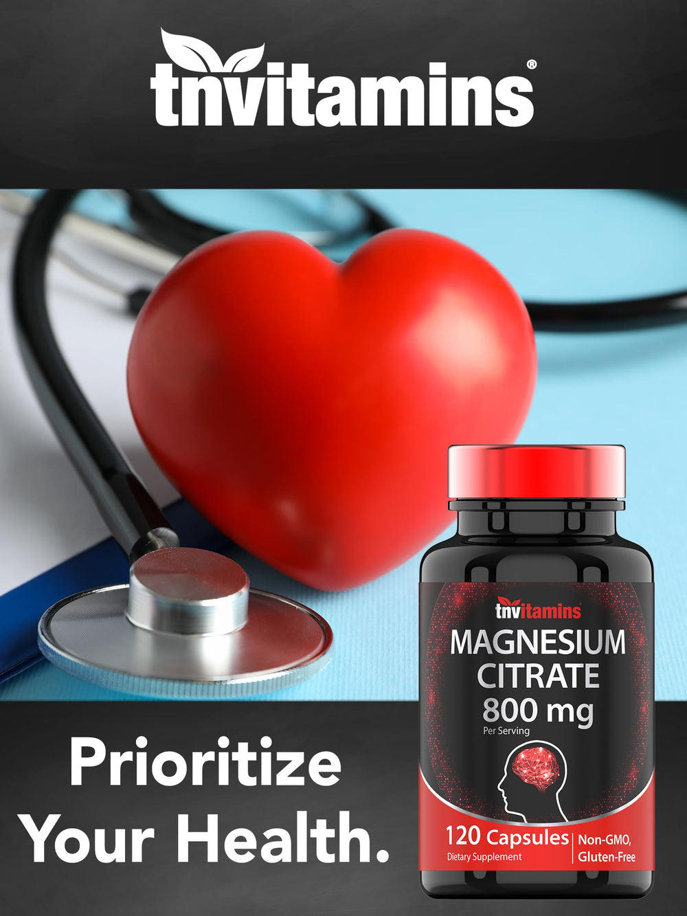Non-GMO Magnesium Citrate capsules