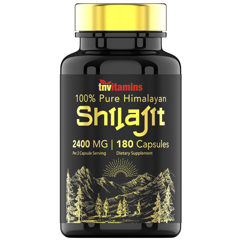 TNVitamins Shilajit Capsules bottle 2400 mg - 180 capsules