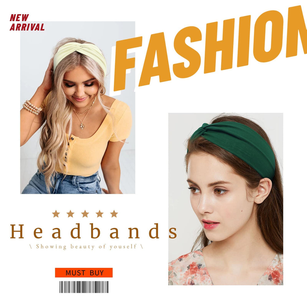 Tobeffect boho headband keeps hair tidy on bad hair days.