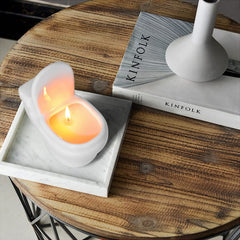 Gift-ready packaging and branding for toilet candle