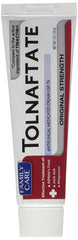 Tolnaftate 6-pack cream tubes for convenient antifungal relief at home.