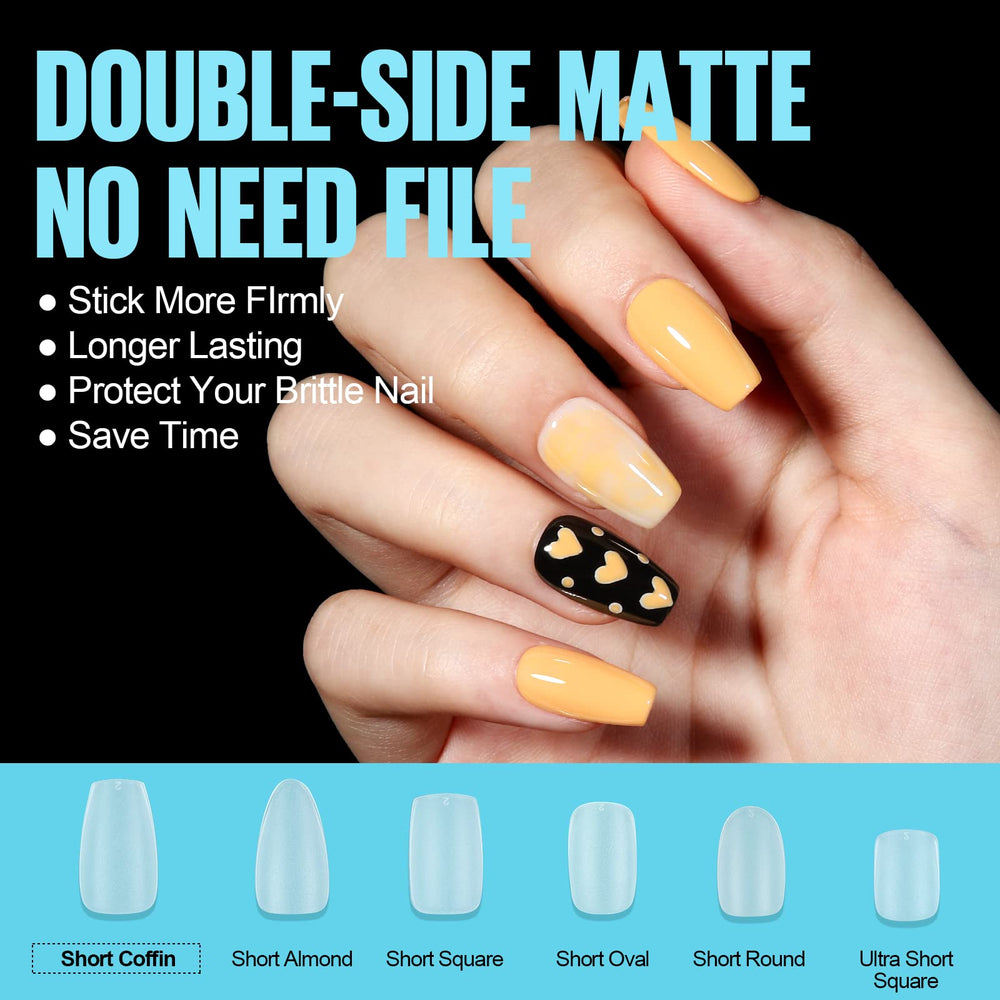 TOMICCA Traceless Acrylic Material provides durable yet flexible tips.