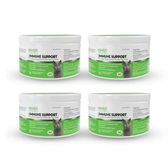 Tomlyn L-Lysine powder for cats and kittens in jar with fish flavor label