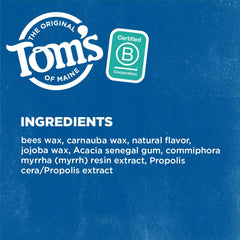 Individual 32-yard floss pack from Tom's of Maine